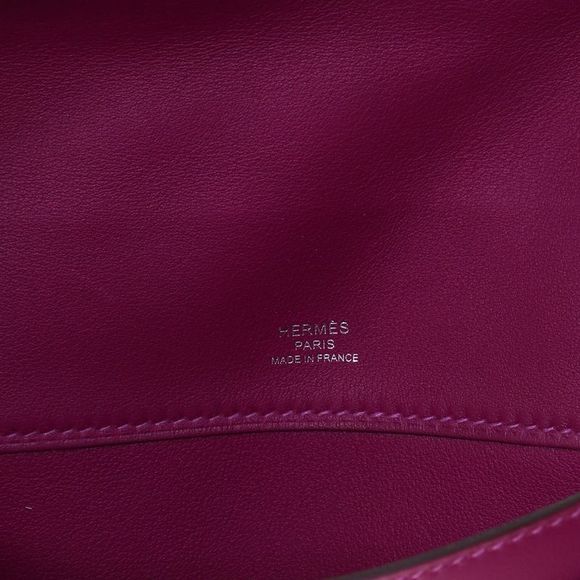 Hermes Kelly Cut Pochette Swift Purple - Picture 7 of 7